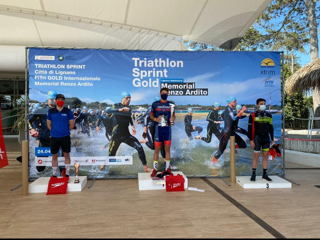 triathlon sprint gold