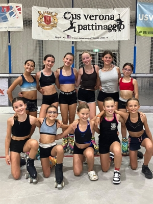 CUS Verona, riparte con i campionati italiani la stagione del pattinaggio